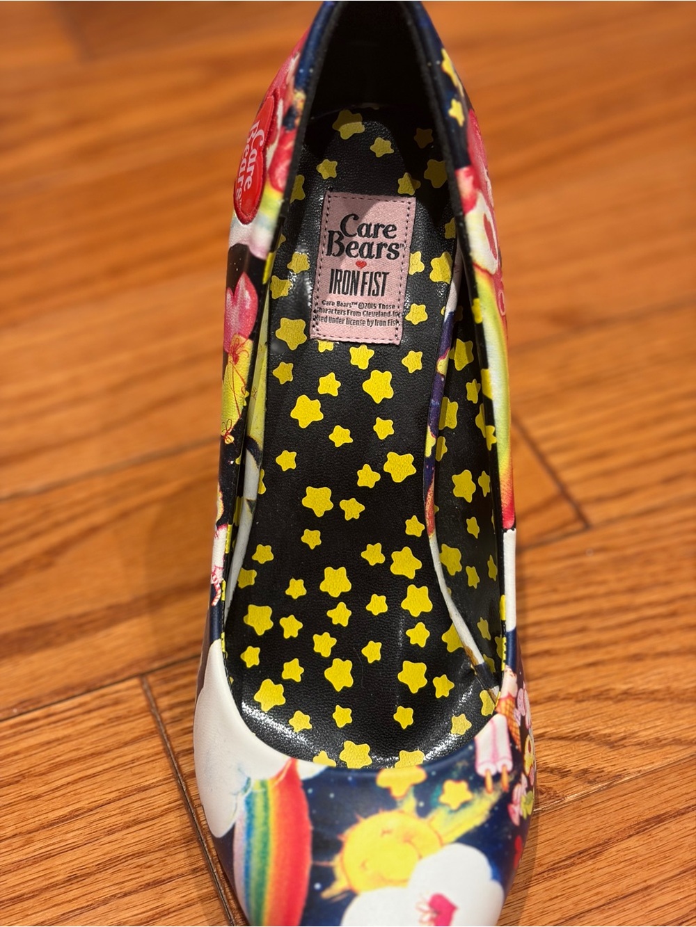 Iron Fist Care Bears Nights For Staring Heels Women SZ 8 - Picture 6 of 8